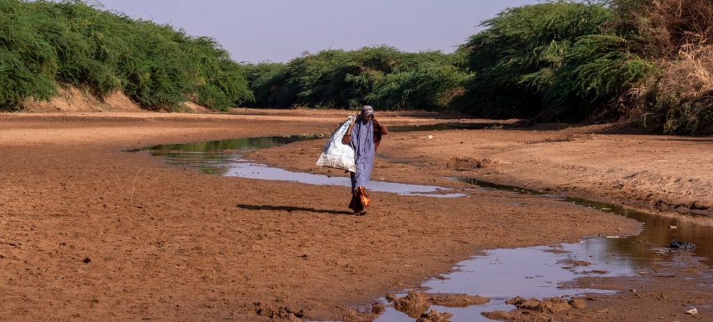 النساء والجفاف في الصومال