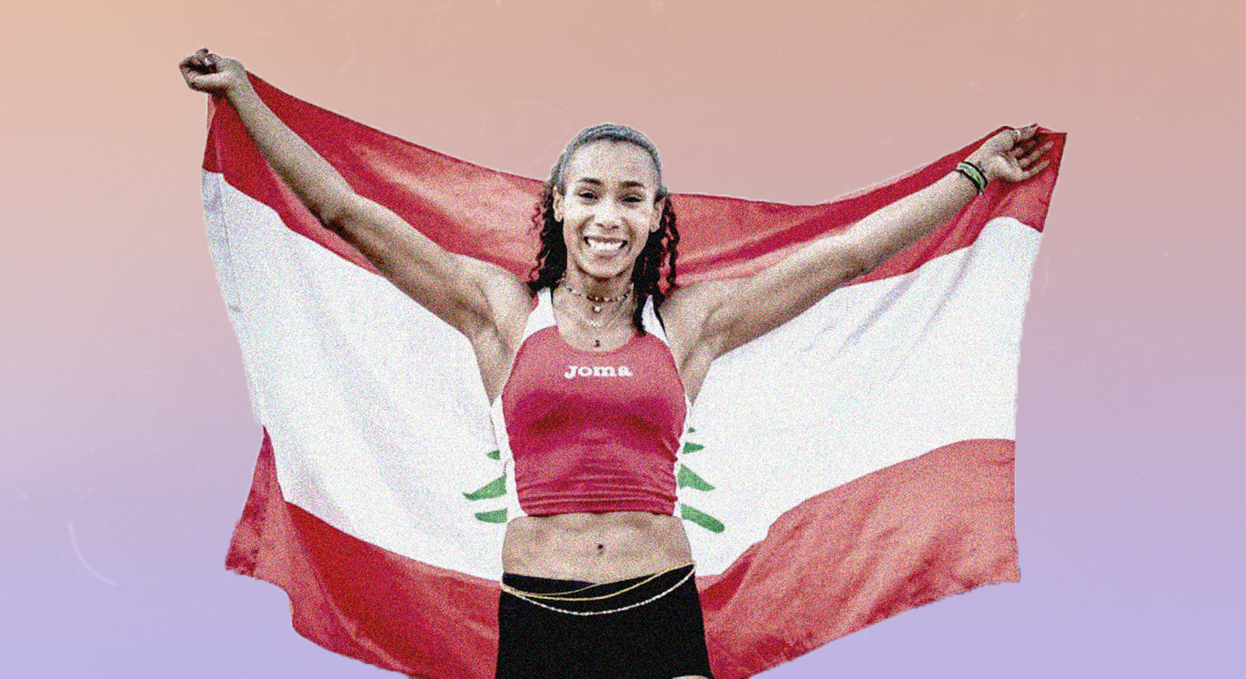 ميدالية ذهبية للبنانية عزيزة سبيتي في البطولة العربية لألعاب القوى