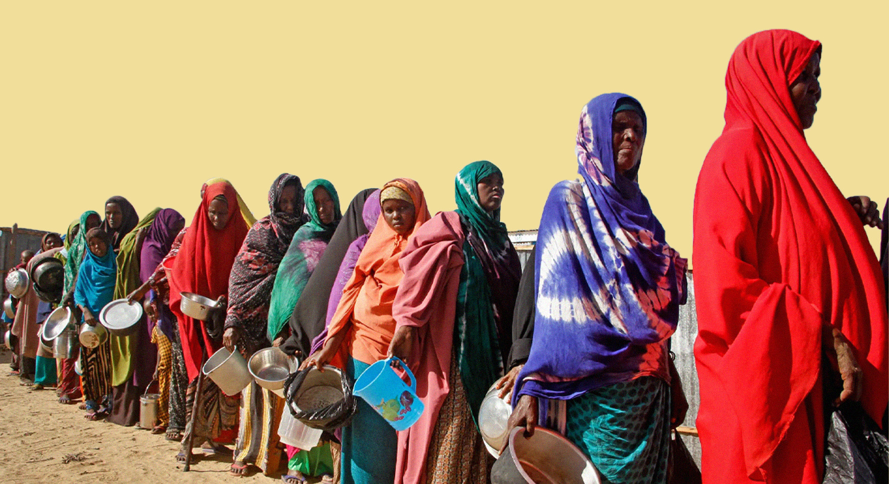 شبح المجاعة يهدد ملايين الأشخاص في السودان