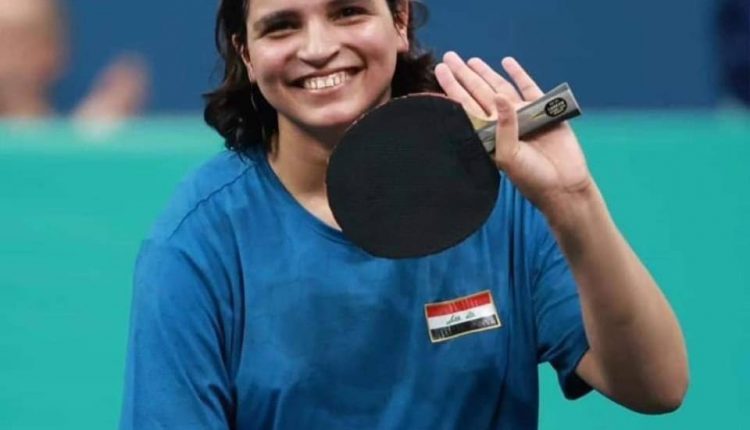 نجلة عماد، الأولى عالميا في بارلمبيات تنس الطاولة