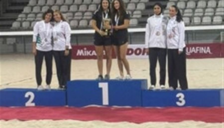 لبنان: ميرنا ولارا تحصدان ذهبية الطائرة الشاطئية